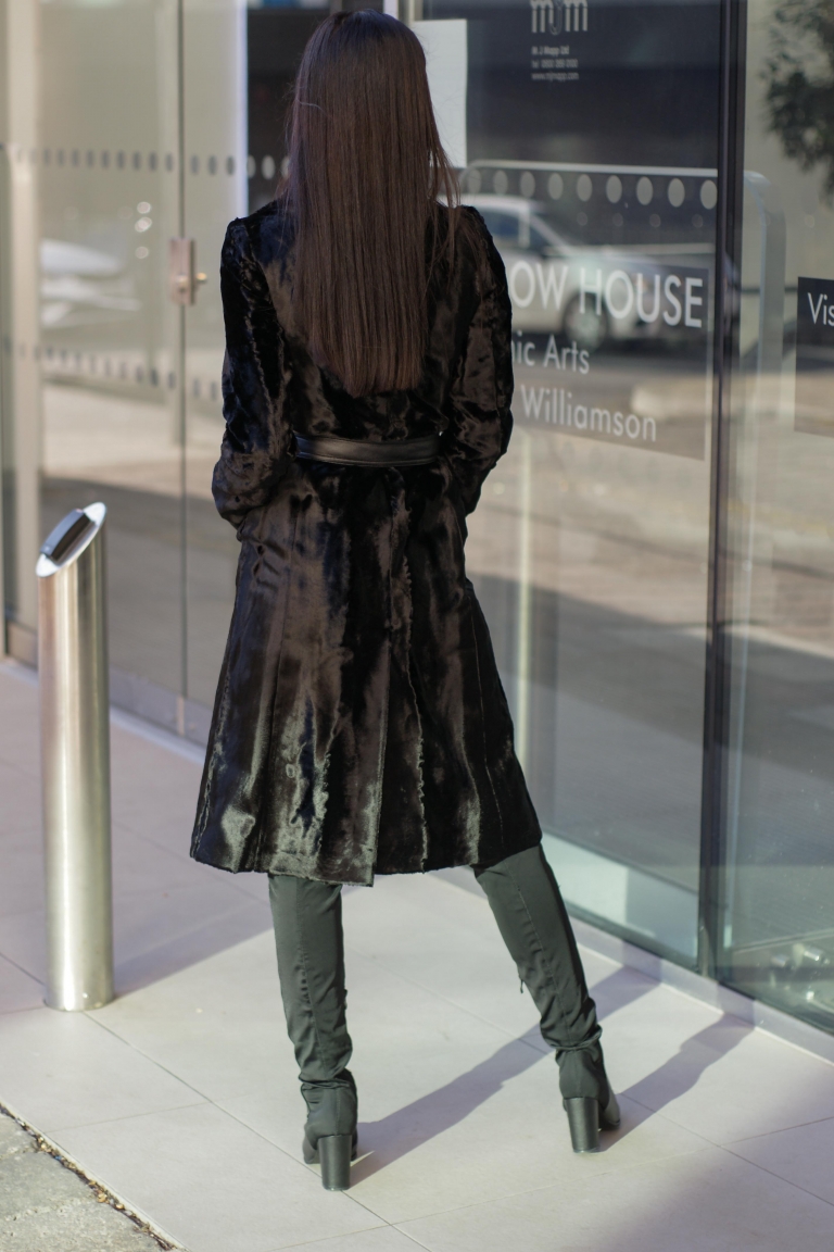 A Faux Fur Longline Coat For Your Winter Wardrobe - BRONDEMA
