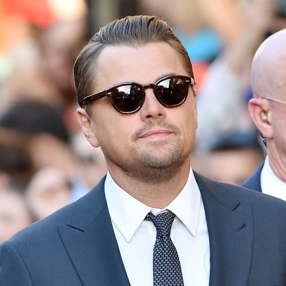 Luxury Sunglasses Designed for Small Faces Leo Dicaprio wearing Oliver Peoples Cary Grant Sun (OV5413SU)